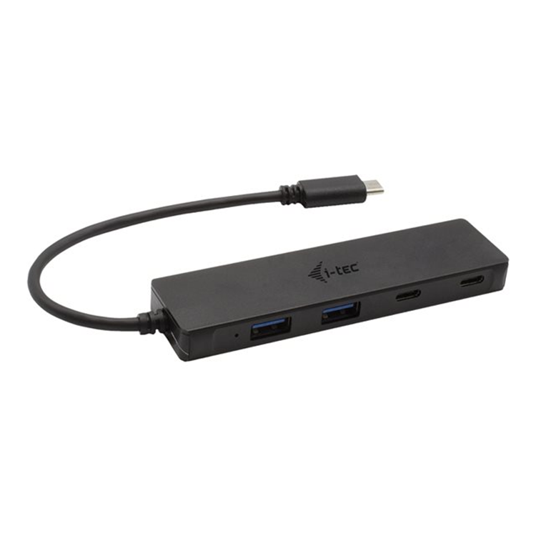 i-tec USB-C HUB 2+2x USB-C/A USB-C Metal