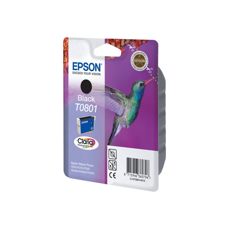 Ink Cartridge T0801 Black Blister Ink Cartridge T0801 Black Blister