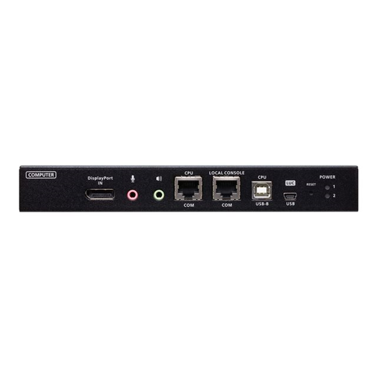 1-Port 4K DisplayPort KVM over IP Switch with Local or Remote Access Virtual Media Power/LAN Redun 1-Port 4K DisplayPort KVM over IP Switch with Local or Remote Access Virtual Media Power/LAN Redun