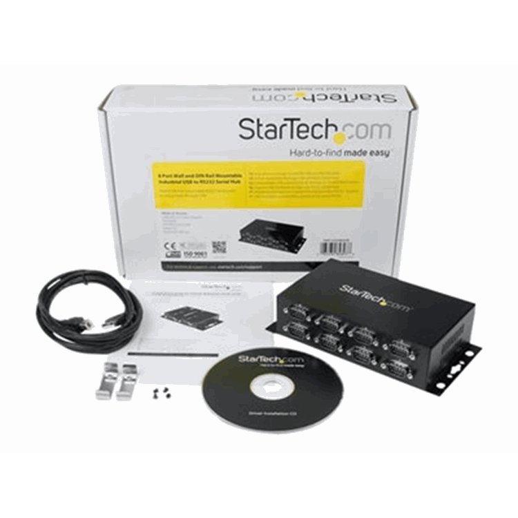 8 Port USB to DB9 RS232 Serial Adapter 8 Port USB to DB9 RS232 Serial Adapter
