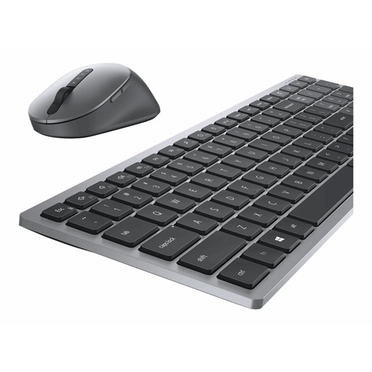 Dell Multi-Device Wireless Keyboard andMouse - KM7120W - German Dell Multi-Device Wireless Keyboard andMouse - KM7120W - German
