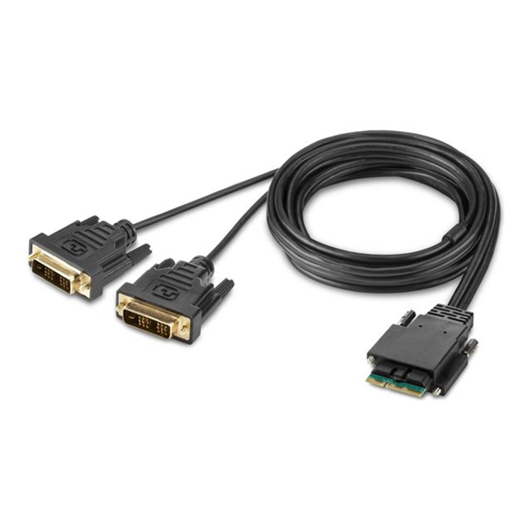 2-Port Dual Head DVI Modular Secure KVM
