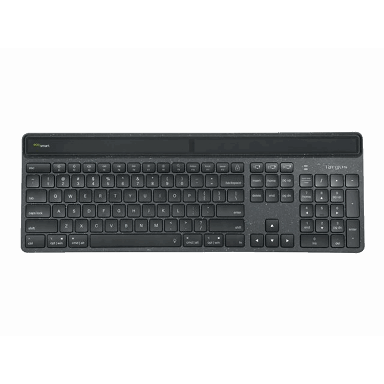 EcoSmart Energy Harvesting Antimicrobial Bluetooth Keyboard (DE) EcoSmart Energy Harvesting Antimicrobial Bluetooth Keyboard (DE)