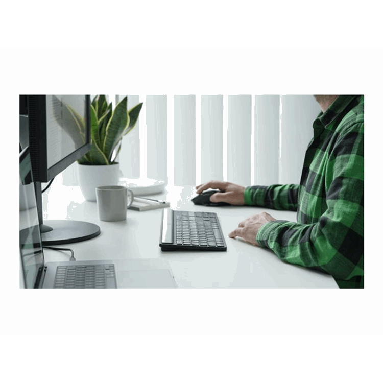 EcoSmart Energy Harvesting Antimicrobial Bluetooth Keyboard (DE) EcoSmart Energy Harvesting Antimicrobial Bluetooth Keyboard (DE)