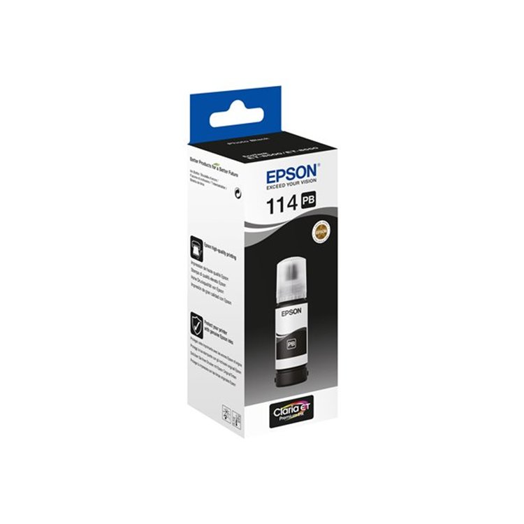 114 EcoTank Photo Black ink bottle 114 EcoTank Photo Black ink bottle