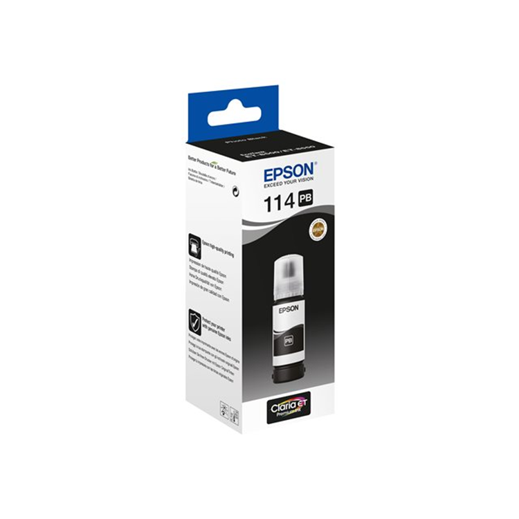 114 EcoTank Photo Black ink bottle 114 EcoTank Photo Black ink bottle