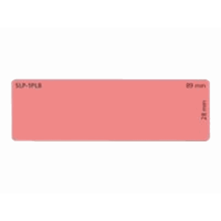 SLP-1PLB PINK LABEL 28X89MM SLP-1PLB PINK LABEL 28X89MM