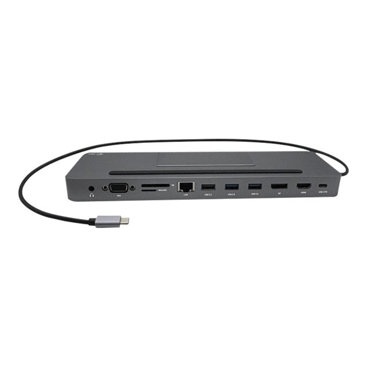 i-tec USB-C 3xLCD Dock w/ PD85W Metal Lo