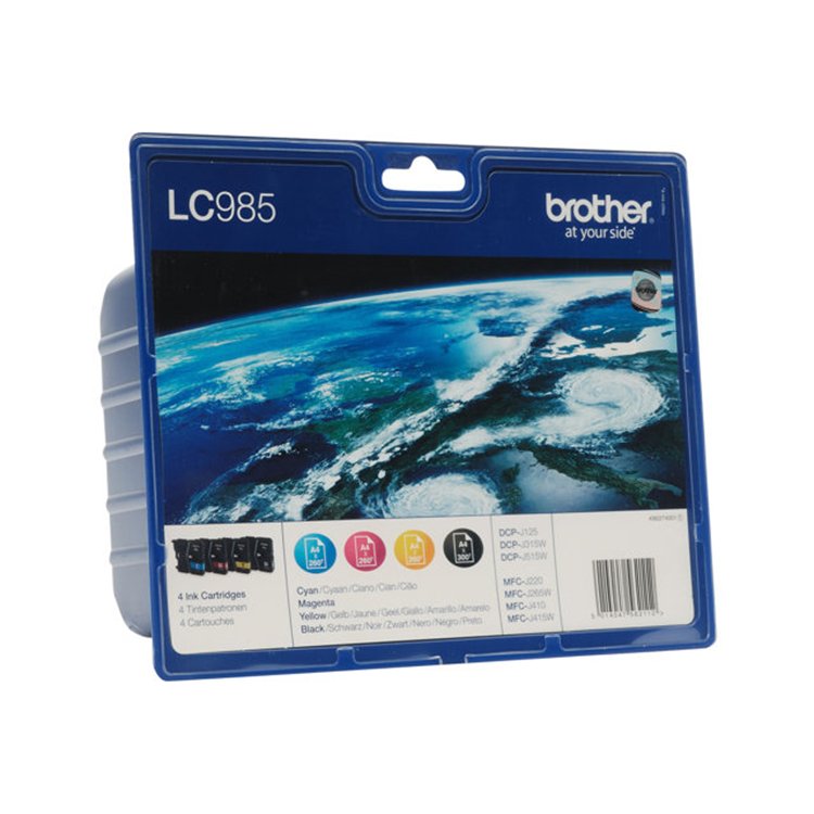 Ink/Blister 4pk BK/C/M/Y DCP-J315/J125 Ink/Blister 4pk BK/C/M/Y DCP-J315/J125