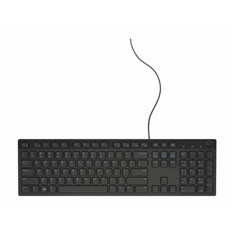 Dell Multimedia Keyboard-KB216 - US International (QWERTY) - Black