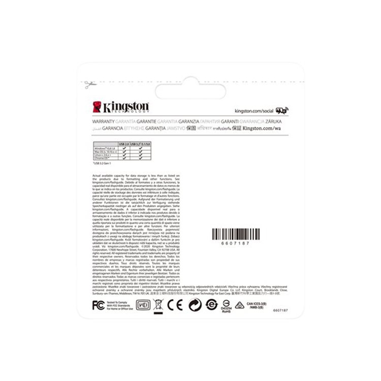 256GB USB3.2 Gen 1 DataTraveler Kyson 256GB USB3.2 Gen 1 DataTraveler Kyson