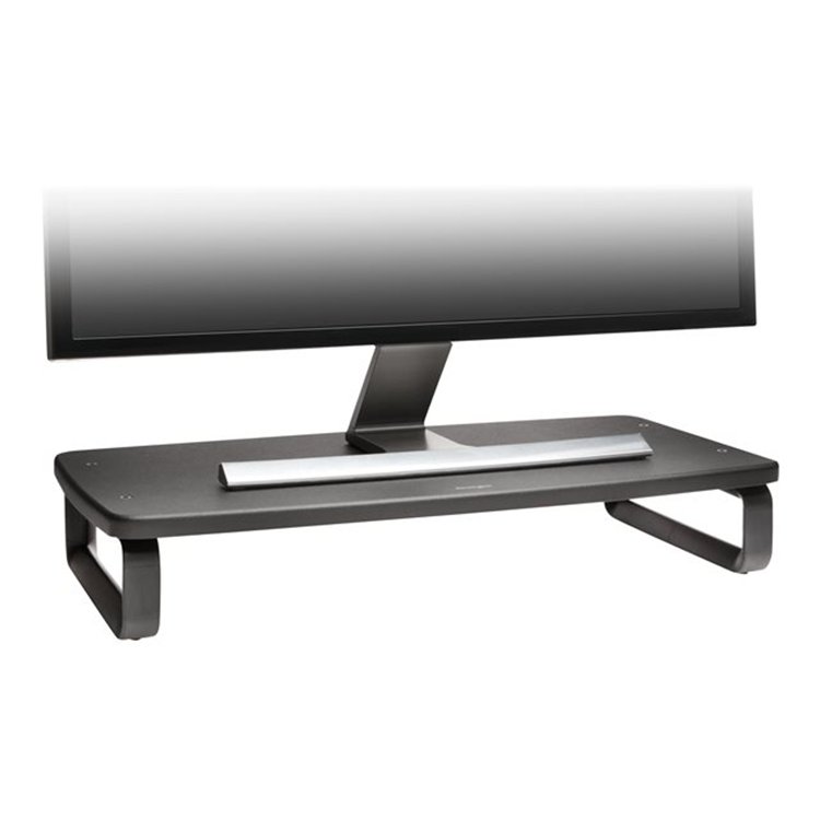 Monitor Stand Plus Wide Black