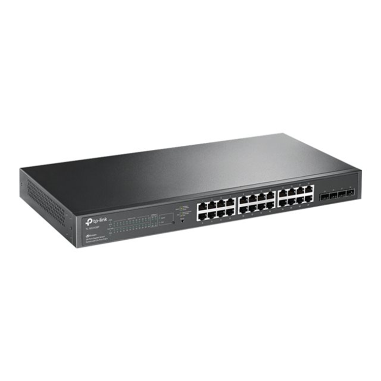 JetStream 28-Port Gigabit Smart Switch with 24-Port PoE+ JetStream 28-Port Gigabit Smart Switch with 24-Port PoE+