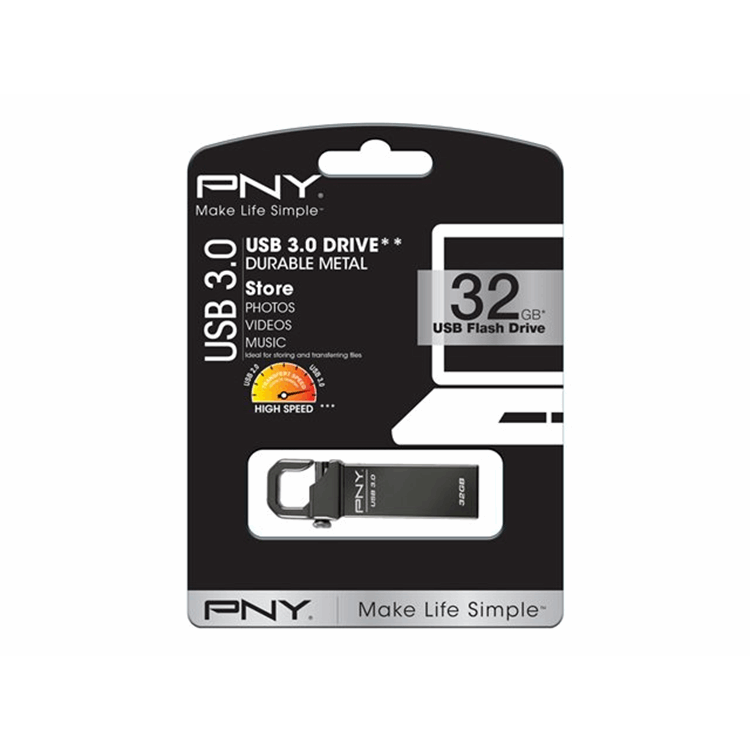 PNY HOOK 3.0 METAL 32GB USB3.0 PNY HOOK 3.0 METAL 32GB USB3.0