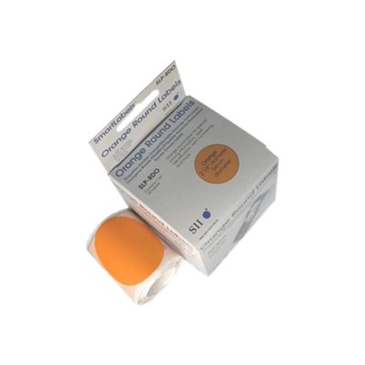 SLP-RDO ROUND ORANGE LABEL 54MM SLP-RDO ROUND ORANGE LABEL 54MM