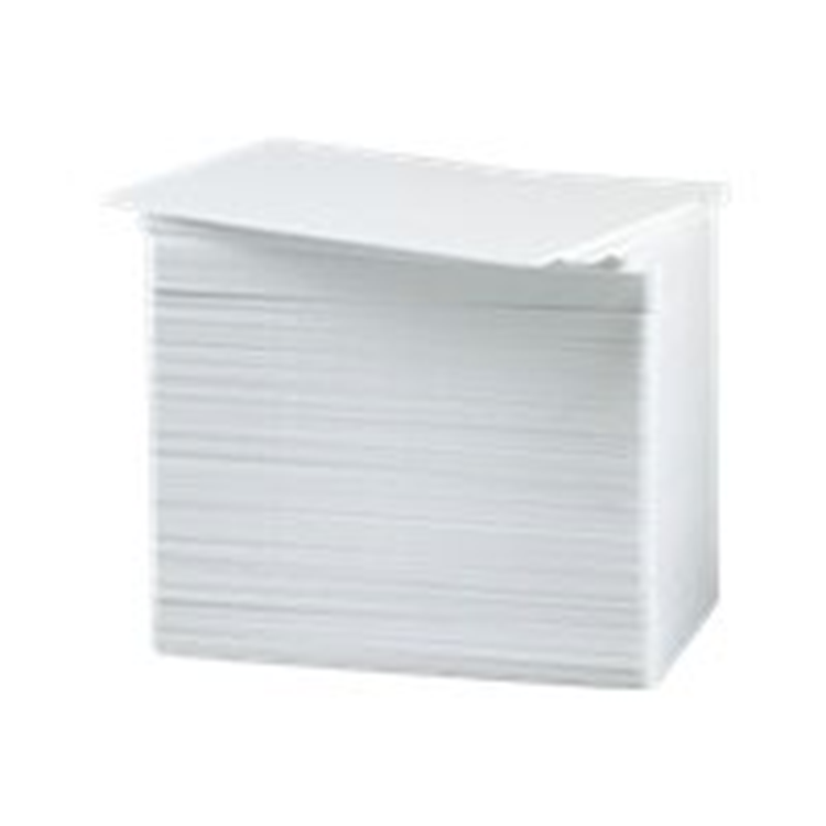 ZEBRA WHITE PVC CARDS 30 MIL (500 CARDS ZEBRA WHITE PVC CARDS 30 MIL (500 CARDS