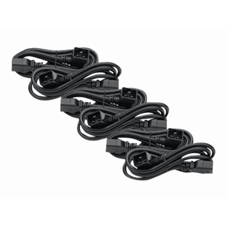 APC POWER CORD KIT 16A 208/230V C19 TO C20R 4FT 3L + 3R APC POWER CORD KIT 16A 208/230V C19 TO C20R 4FT 3L + 3R
