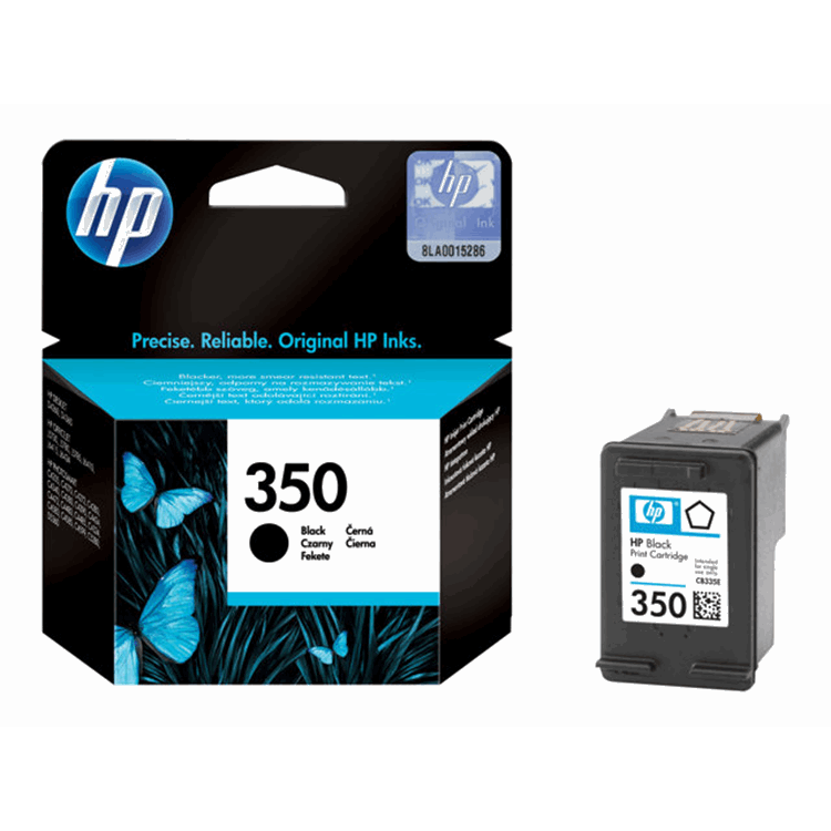 HP Ink cartridge no.350 black 4.5ml with Vivera Ink for D4360/J6410/C4280/C4480/C4580/D5360 HP Ink cartridge no.350 black 4.5ml with Vivera Ink for D4360/J6410/C4280/C4480/C4580/D5360