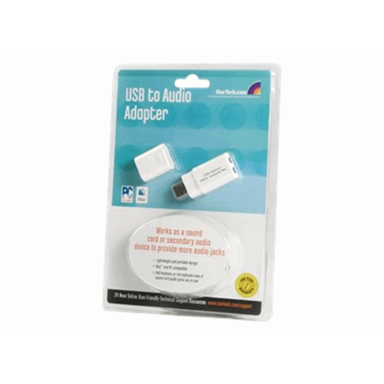 USB 2.0 TO AUDIO ADAPTER USB 2.0 TO AUDIO ADAPTER