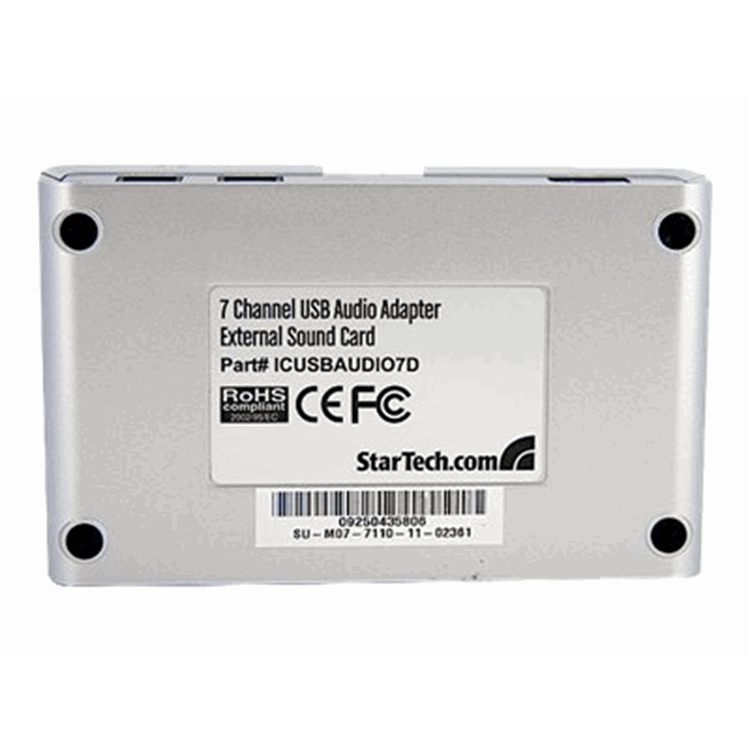 7.1 USB AUDIO ADAPTER EXTERNAL
