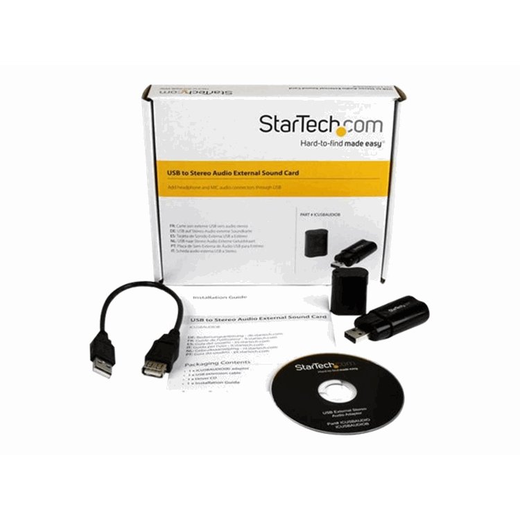 USB 2.0 TO AUDIO ADAPTER USB 2.0 TO AUDIO ADAPTER