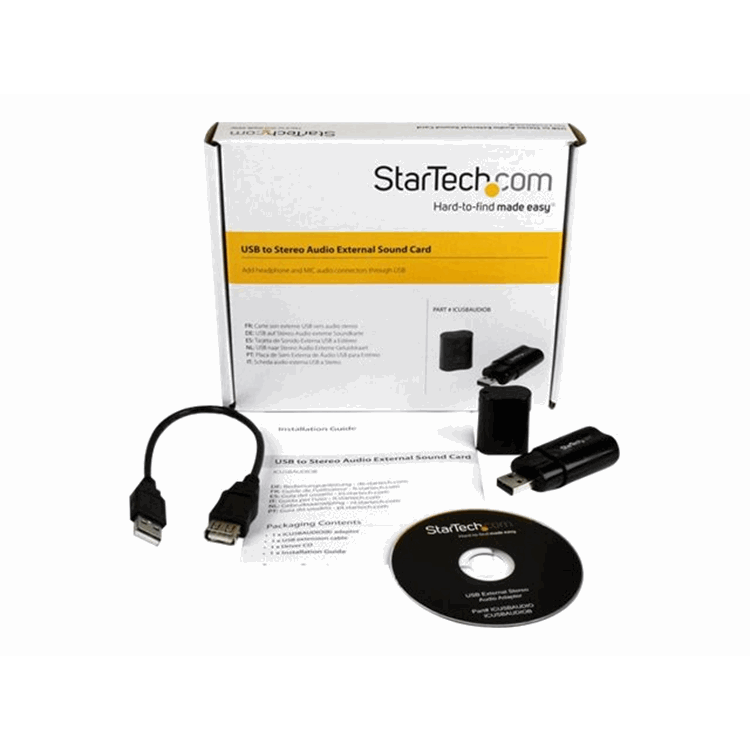 USB 2.0 TO AUDIO ADAPTER USB 2.0 TO AUDIO ADAPTER