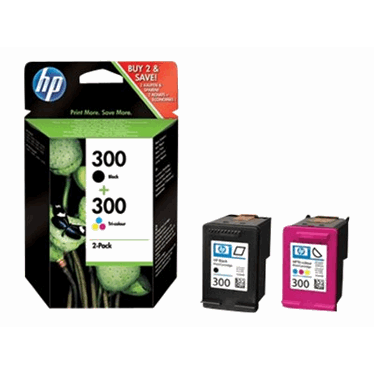 HP 300 Ink Cartridge Combo 2 Pack