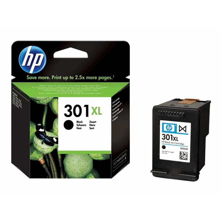 HP Ink cartridge no.301 XL black (up to480 pages) HP Ink cartridge no.301 XL black (up to480 pages)