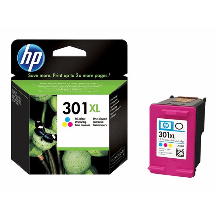 HP 301XL TRI-COLOR INK CARTRIDGE . HP 301XL TRI-COLOR INK CARTRIDGE .