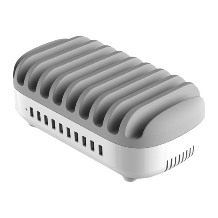 10 Port USB Charg Dock station WHT UK 10 Port USB Charg Dock station WHT UK