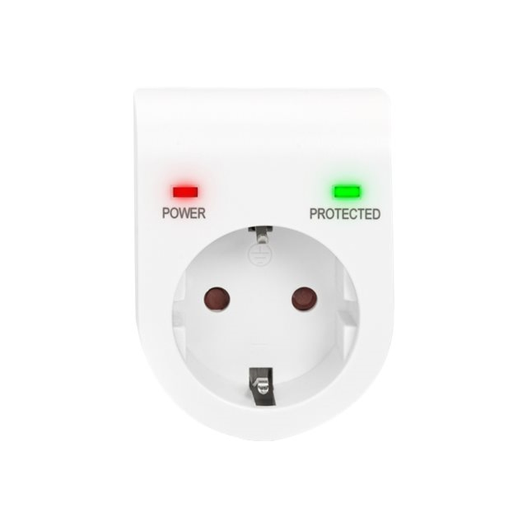 surge protector with power and protected