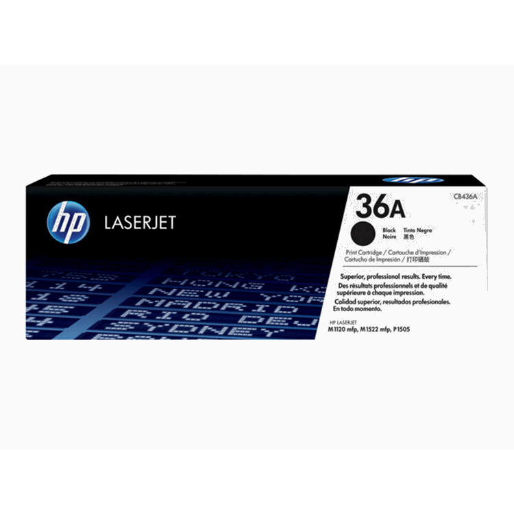 HP LASERJET CB436A BLACK PRINT CARTRIDGE (2K) FOR LJ P1505 HP LASERJET CB436A BLACK PRINT CARTRIDGE (2K) FOR LJ P1505