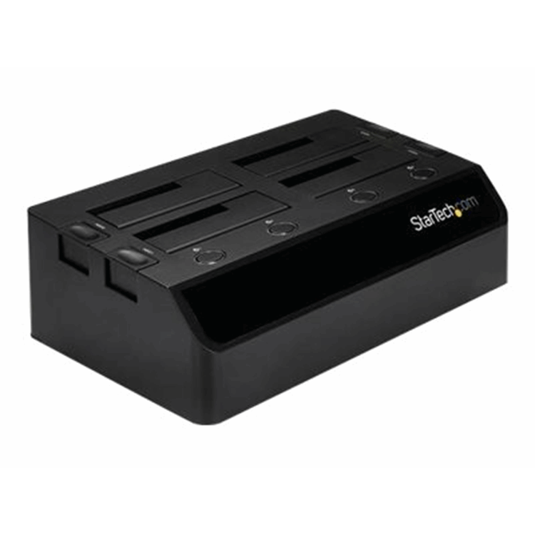 USB 3.0 to 4-Bay HDD Dock w/ UASP & Fans