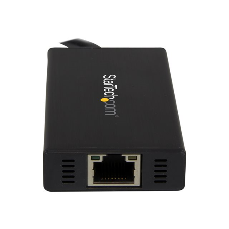 Portable USB 3.0 Hub w/ Gigabit Ethernet Portable USB 3.0 Hub w/ Gigabit Ethernet