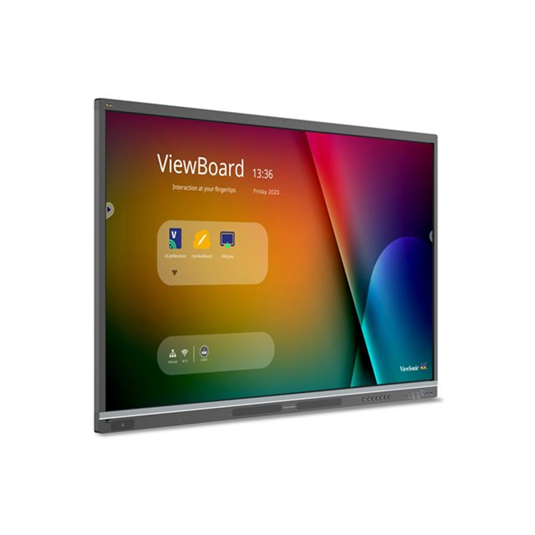 ViewBoard 51 serie touchscreen 65 inch UHD, Android 14 EDLA certified, IR 450 nits, 2x 25W + sub 20W