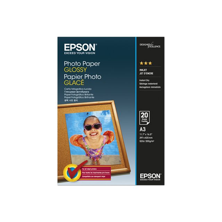 Photo Paper Glossy A3 20 sheets Photo Paper Glossy A3 20 sheets
