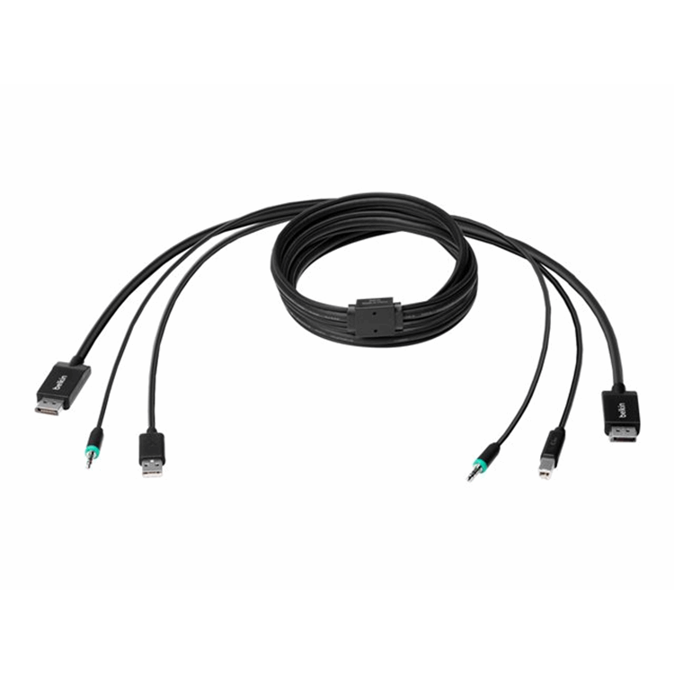 DISPLAY PORT/USB/AUDIO 6FT KVM COMBO CBL DISPLAY PORT/USB/AUDIO 6FT KVM COMBO CBL