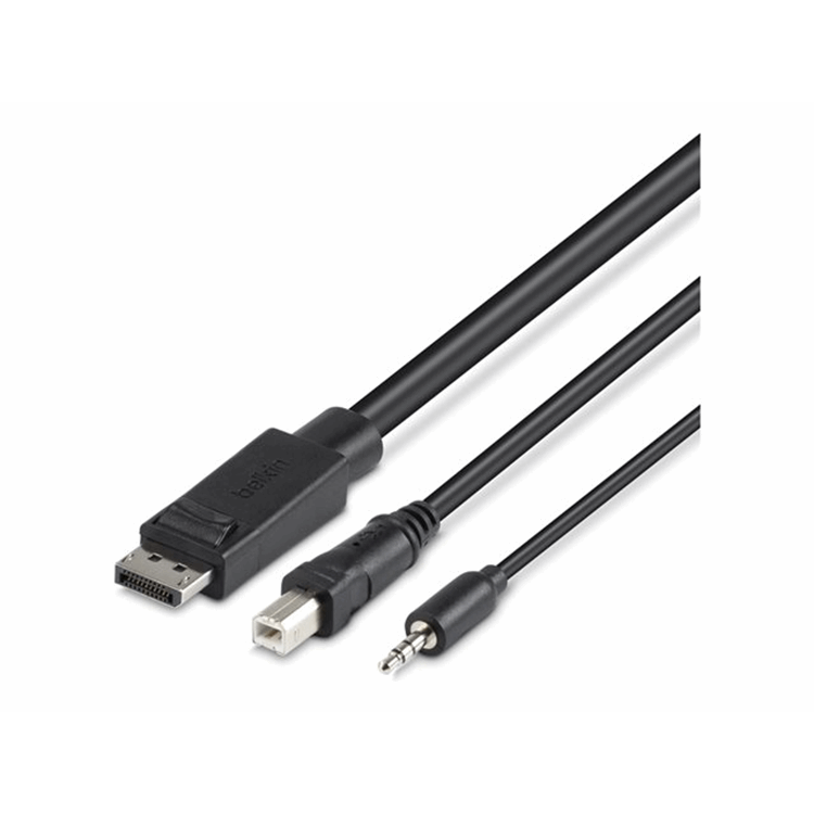 DISPLAY PORT/USB/AUDIO 6FT KVM COMBO CBL DISPLAY PORT/USB/AUDIO 6FT KVM COMBO CBL