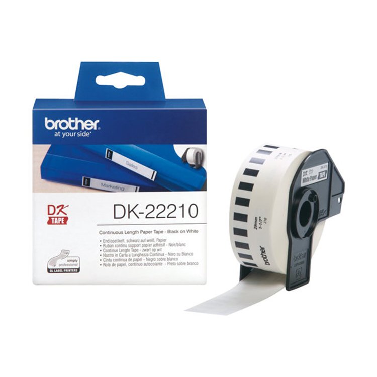 BROTHER DK22210 endless label paper BROTHER DK22210 endless label paper