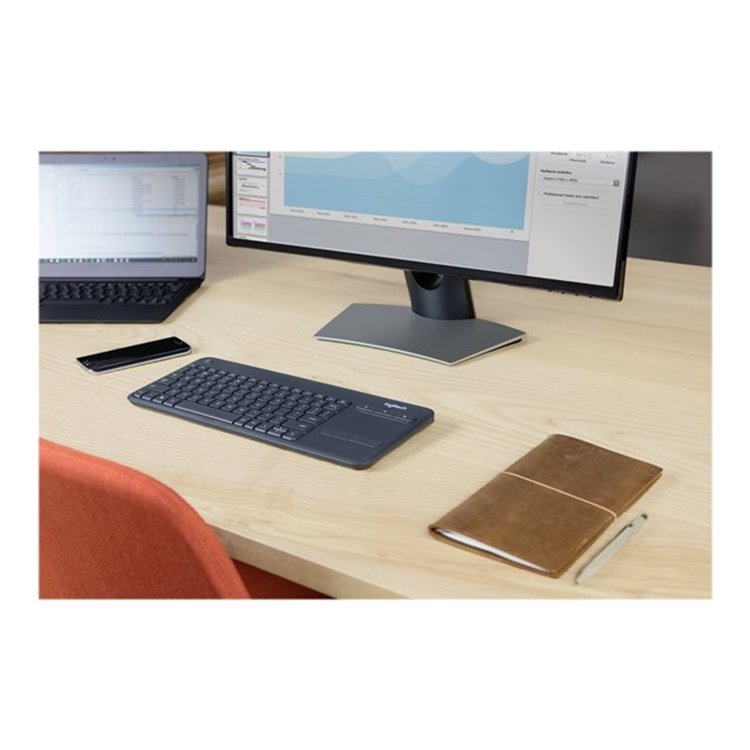 Wireless Touch K400 Plus DARK INT 2.4GHZ