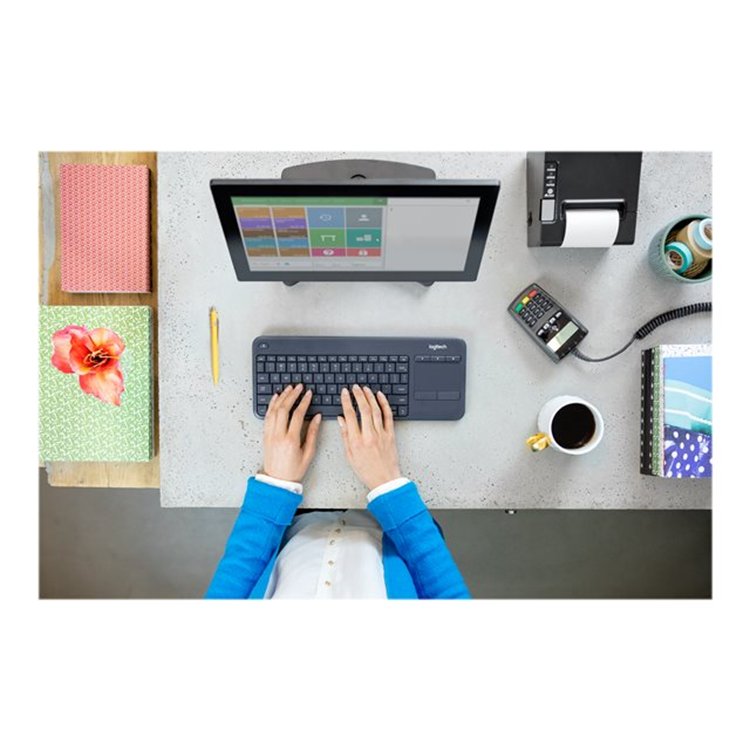 Wireless Touch K400 Plus DARK INT 2.4GHZ