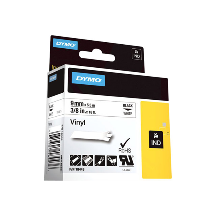 RHINO TAPE VINYL 9MM WIT RHINO TAPE VINYL 9MM WIT