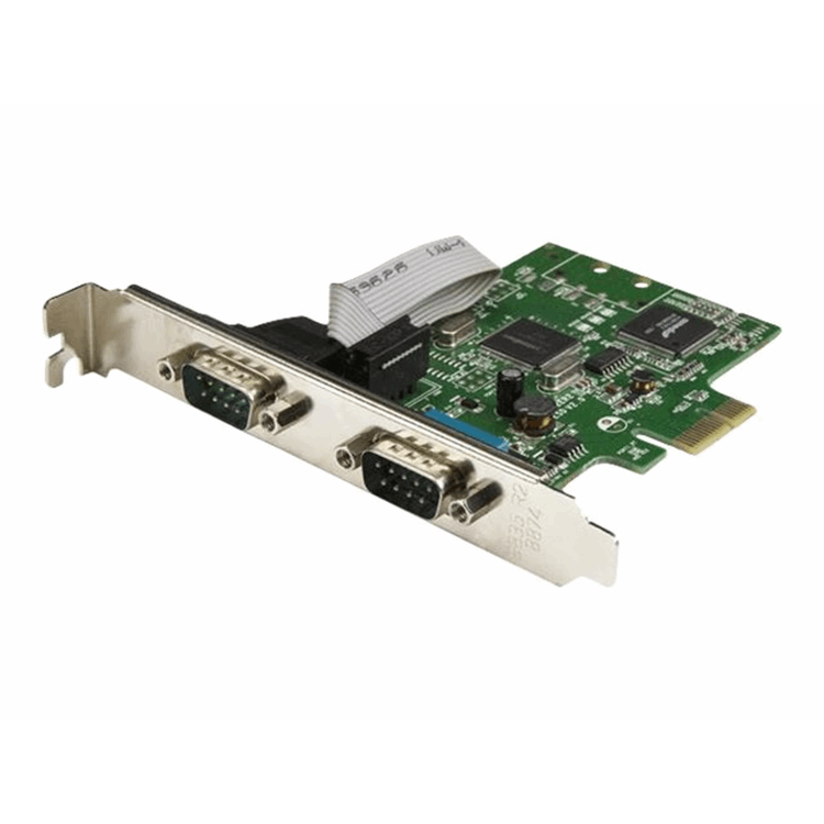2-Port PCIe Serial Card w/ 16C1050 UART 2-Port PCIe Serial Card w/ 16C1050 UART