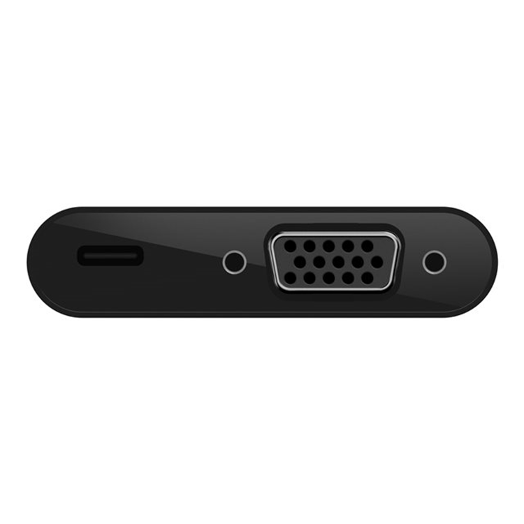 USB-C to HDMI+Charge Adapter BLK 60W