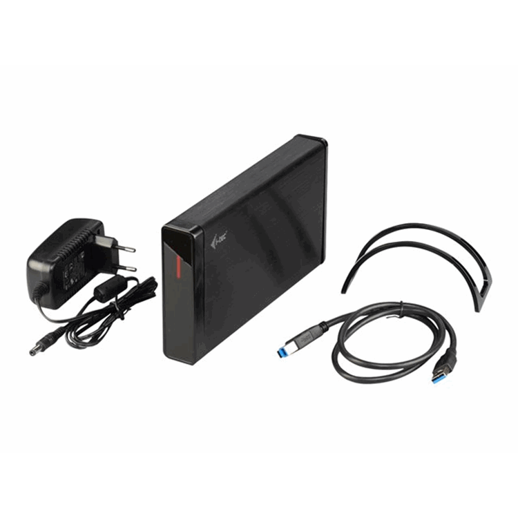 I-TEC USB 3.0 Case HDD SSD ALU