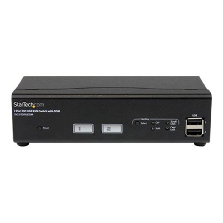 2 Port USB DVI KVM Switch with DDM Fast 2 Port USB DVI KVM Switch with DDM Fast