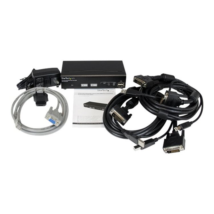 2 Port USB DVI KVM Switch with DDM Fast 2 Port USB DVI KVM Switch with DDM Fast