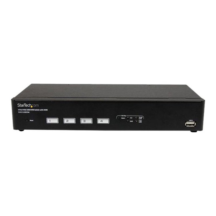 4 Port USB VGA KVM Switch with DDM Fast 4 Port USB VGA KVM Switch with DDM Fast