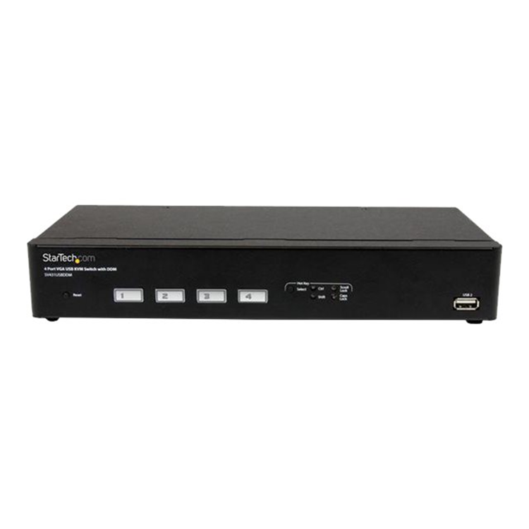 4 Port USB VGA KVM Switch with DDM Fast 4 Port USB VGA KVM Switch with DDM Fast