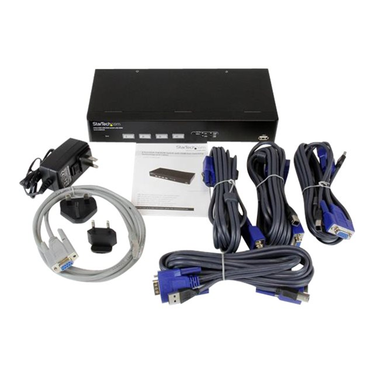 4 Port USB VGA KVM Switch with DDM Fast 4 Port USB VGA KVM Switch with DDM Fast